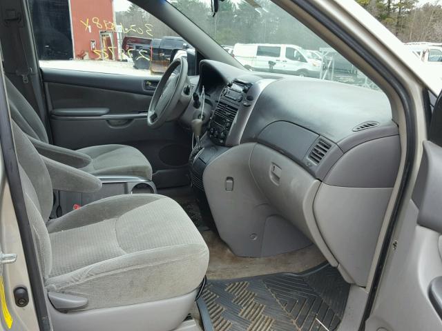 5TDZA23C76S493977 - 2006 TOYOTA SIENNA CE GRAY photo 5