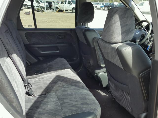 SHSRD78843U125578 - 2003 HONDA CR-V EX SILVER photo 6