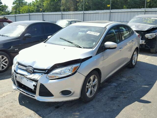 1FADP3F2XEL277743 - 2014 FORD FOCUS SE SILVER photo 2