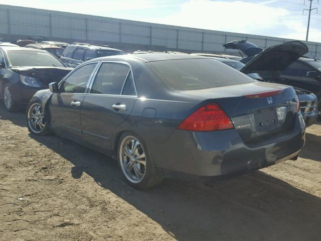 1HGCM55306A061581 - 2006 HONDA ACCORD SE CHARCOAL photo 3