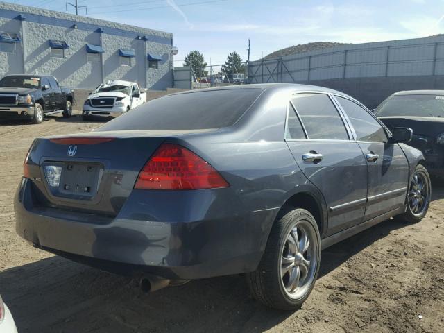 1HGCM55306A061581 - 2006 HONDA ACCORD SE CHARCOAL photo 4