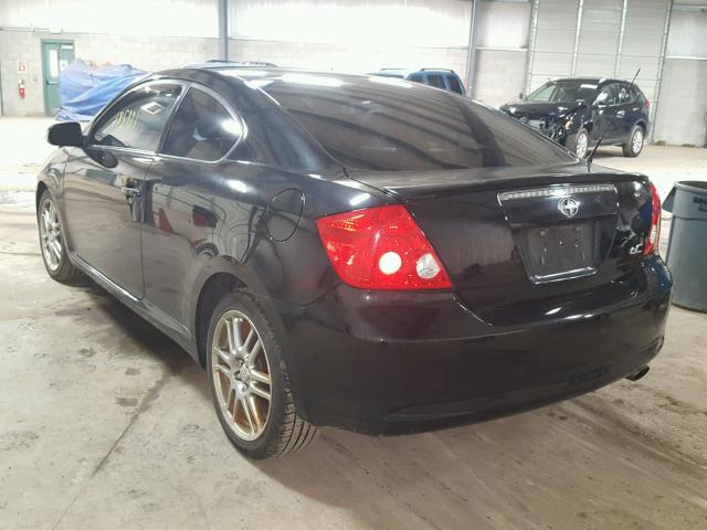 JTKDE177750024811 - 2005 TOYOTA SCION TC 黑色 照片 3