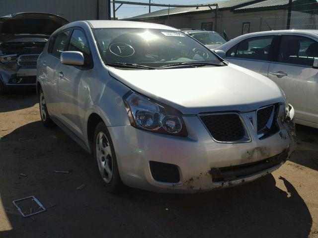 5Y2SP6E81AZ416903 - 2010 PONTIAC VIBE SILVER photo 1