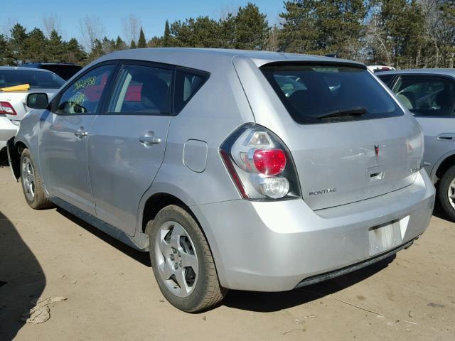 5Y2SP6E81AZ416903 - 2010 PONTIAC VIBE SILVER photo 3