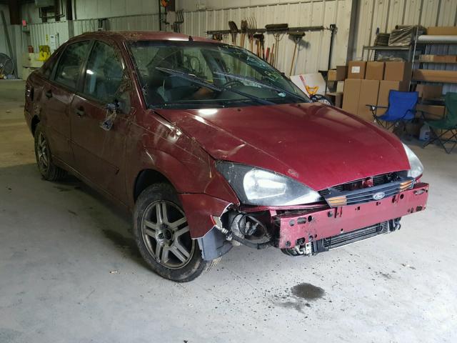 1FAHP34354W159397 - 2004 FORD FOCUS SE C RED photo 1