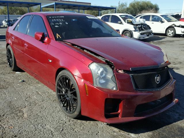 1G6DN56S950186270 - 2005 CADILLAC CTS-V RED photo 1