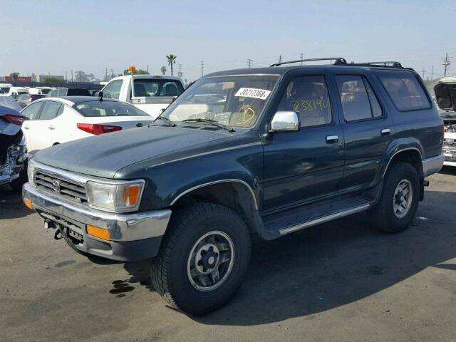 JT3VN29V1R0027565 - 1994 TOYOTA 4RUNNER VN GREEN photo 2