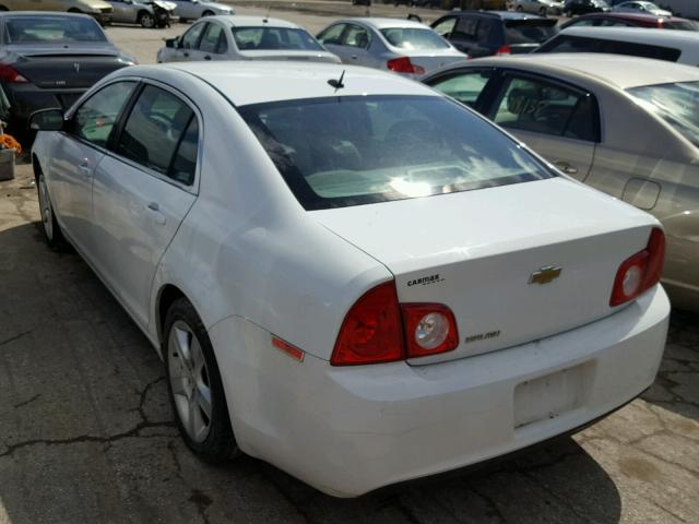 1G1ZB5E11BF315043 - 2011 CHEVROLET MALIBU LS თეთრი ფოტო 3