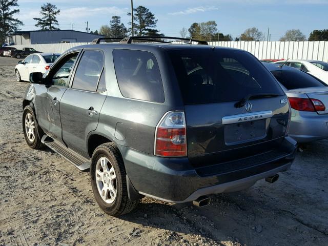 2HNYD18956H542371 - 2006 ACURA MDX TOURIN CHARCOAL photo 3