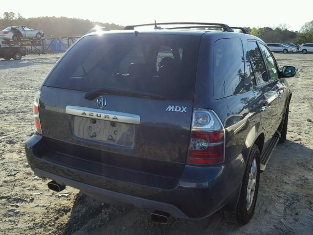 2HNYD18956H542371 - 2006 ACURA MDX TOURIN CHARCOAL photo 4