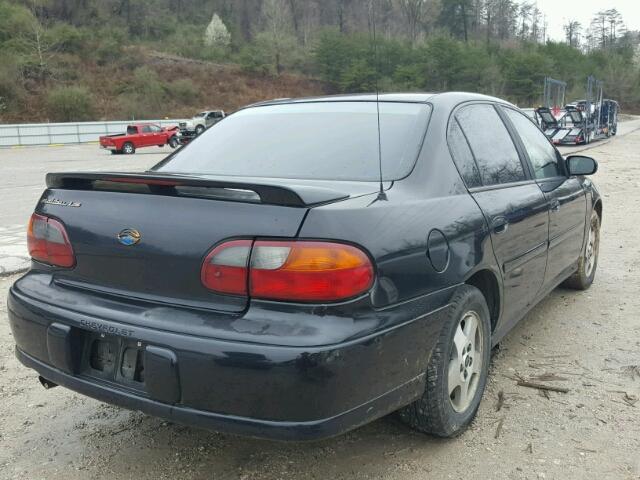 1G1NE52J43M613562 - 2003 CHEVROLET MALIBU LS შავი ფოტო 4