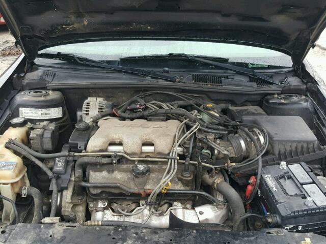 1G1NE52J43M613562 - 2003 CHEVROLET MALIBU LS შავი ფოტო 7