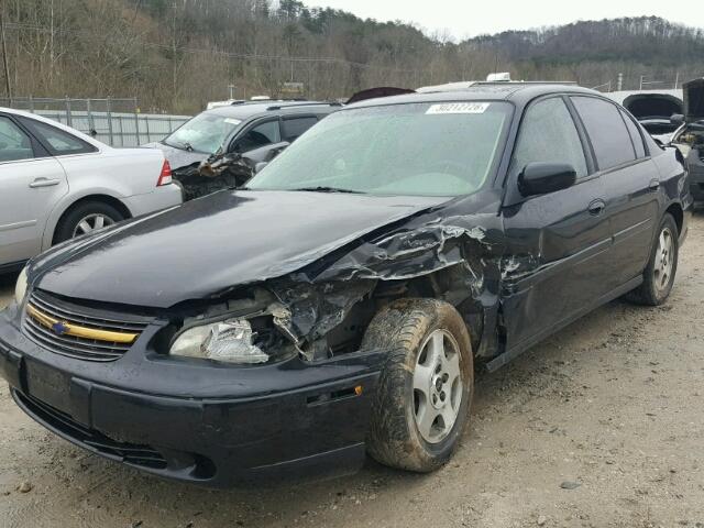 1G1NE52J43M613562 - 2003 CHEVROLET MALIBU LS შავი ფოტო 9