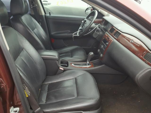 2G1WD58C269224436 - 2006 CHEVROLET IMPALA SUP 勃艮第红 照片 5