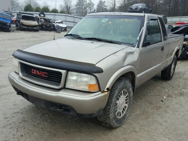 1GTDT19W3Y8120782 - 2000 GMC SONOMA BEIGE photo 2