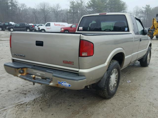 1GTDT19W3Y8120782 - 2000 GMC SONOMA BEIGE photo 4