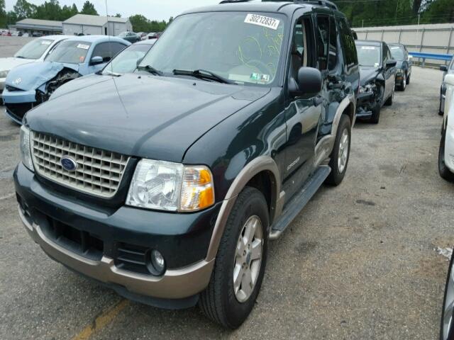 1FMZU64K84ZA91820 - 2004 FORD EXPLORER E GREEN photo 2