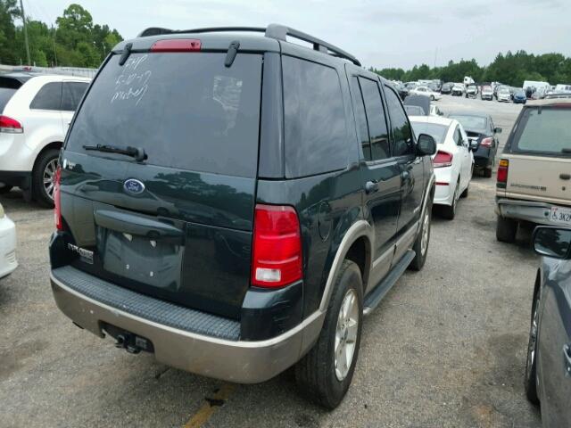 1FMZU64K84ZA91820 - 2004 FORD EXPLORER E GREEN photo 4