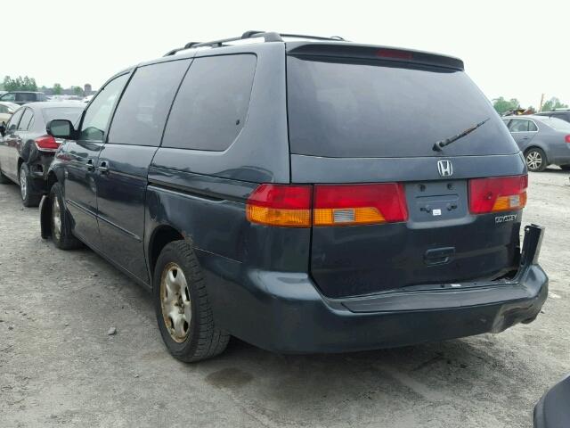 2HKRL18613H001470 - 2003 HONDA ODYSSEY EX GRAY photo 3