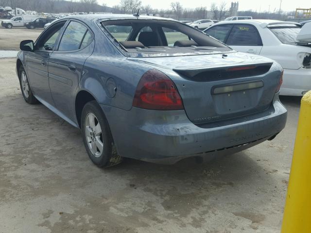 2G2WP552461244099 - 2006 PONTIAC GRAND PRIX ლურჯი ფოტო 3