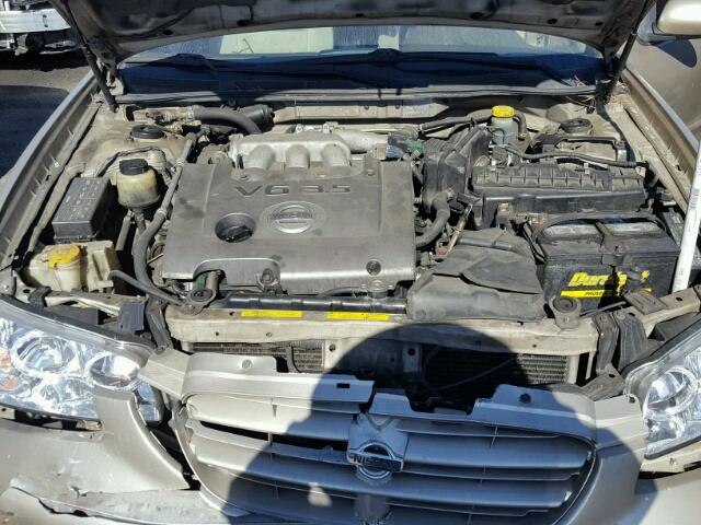 JN1DA31D82T402631 - 2002 NISSAN MAXIMA GLE BEIGE photo 7