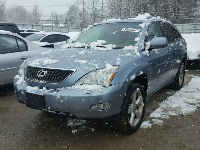 2T2HA31U96C095087 - 2006 LEXUS RX 330 BLUE photo 2