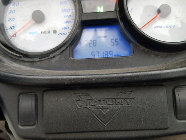 5VPDA36N8F3039530 - 2015 VICTORY MOTORCYCLES CROSS COUN BLACK photo 8