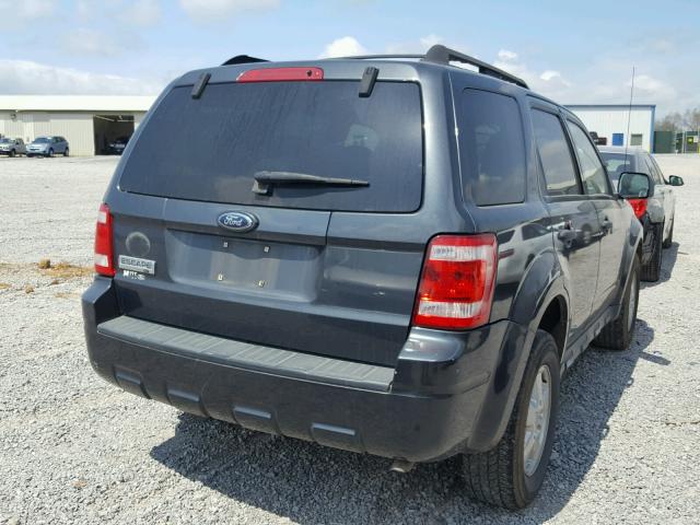 1FMCU03G39KD11798 - 2009 FORD ESCAPE XLT GRAY photo 4