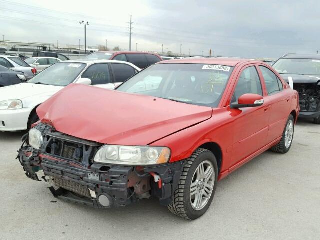 YV1RS592072611299 - 2007 VOLVO S60 2.5T RED photo 2