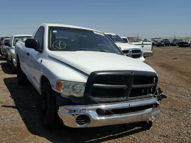 3D7KA26D34G110074 - 2004 DODGE RAM 2500 S WHITE photo 1