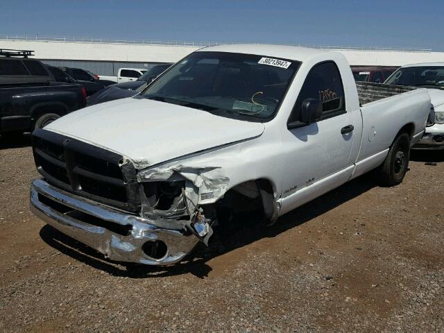 3D7KA26D34G110074 - 2004 DODGE RAM 2500 S WHITE photo 2