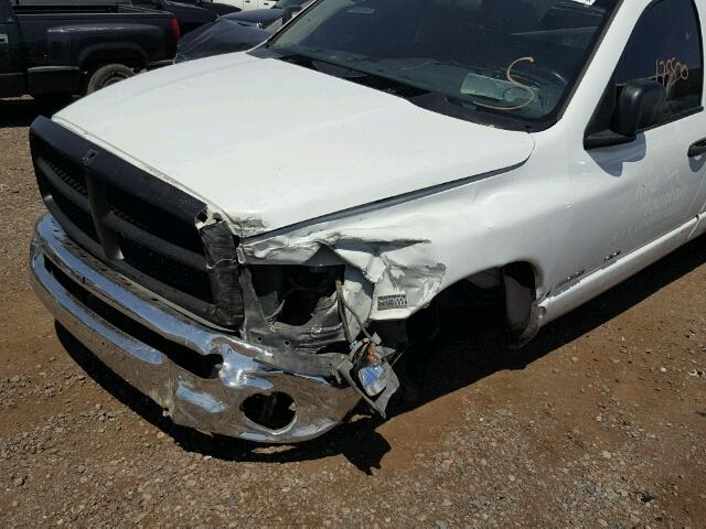 3D7KA26D34G110074 - 2004 DODGE RAM 2500 S WHITE photo 9