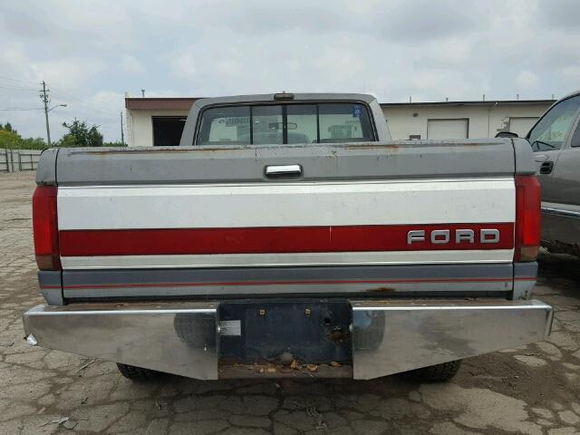 1FTEF15NXMLA77350 - 1991 FORD F150 GRAY photo 6