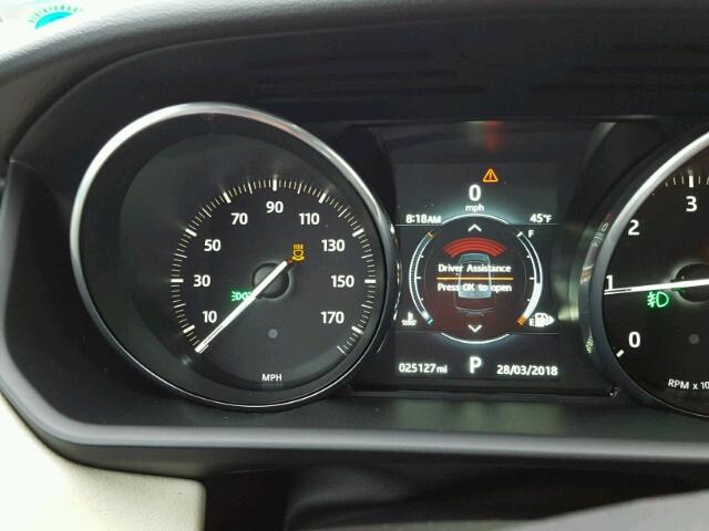 SALWR2KF9GA561579 - 2016 LAND ROVER RANGE ROVE SILVER photo 8