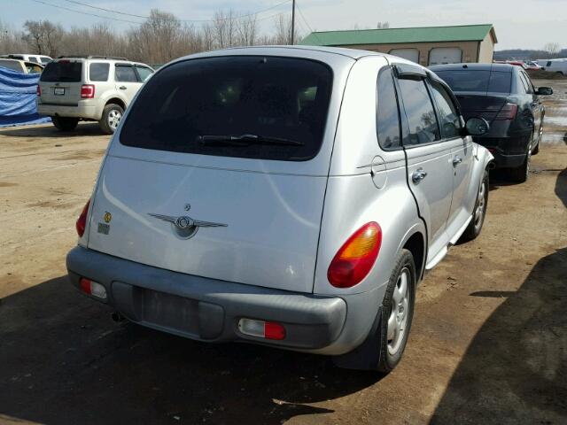 3C4FY58B82T353453 - 2002 CHRYSLER PT CRUISER SILVER photo 4