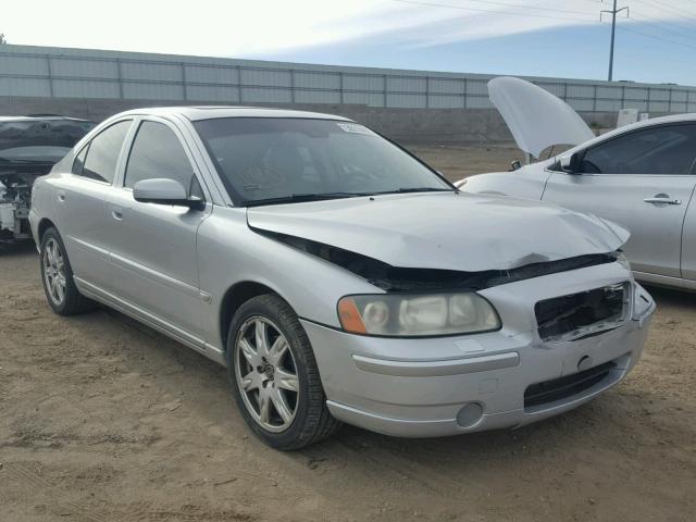 YV1RS592262523630 - 2006 VOLVO S60 2.5T SILVER photo 1