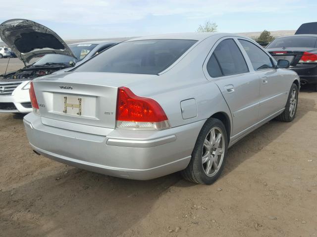 YV1RS592262523630 - 2006 VOLVO S60 2.5T SILVER photo 4