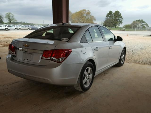 1G1PC5SB9F7247253 - 2015 CHEVROLET CRUZE LT SILVER photo 4