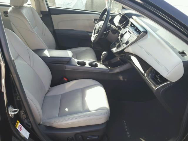 4T1BK1EB9FU138815 - 2015 TOYOTA AVALON XLE 黑色 照片 5