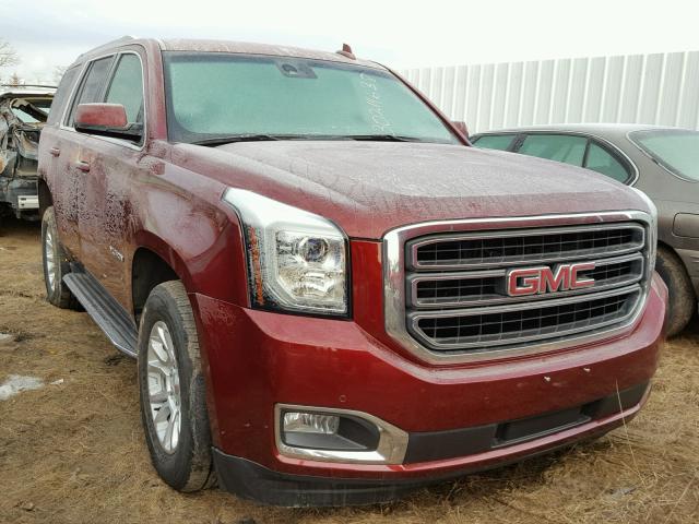 1GKS2BKC9GR161754 - 2016 GMC YUKON SLT MAROON photo 1