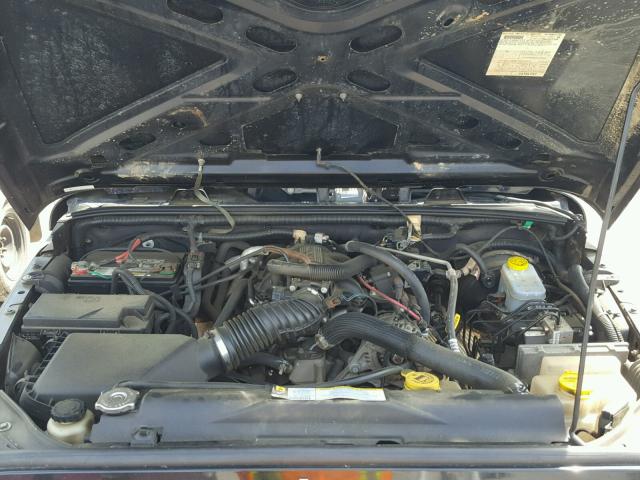 1J4FA54177L187425 - 2007 JEEP WRANGLER S BLACK photo 7