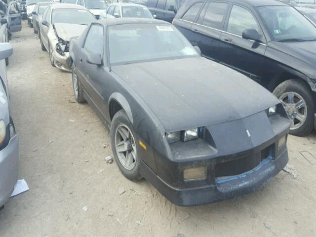 1G1FP23T0LL117385 - 1990 CHEVROLET CAMARO RS BLACK photo 1