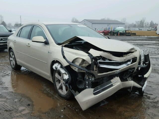 1G1ZF57589F200261 - 2009 CHEVROLET MALIBU HYB BEIGE photo 1