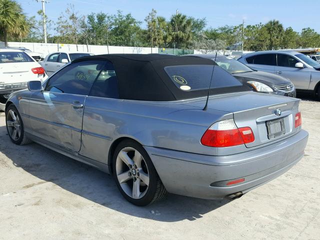 WBABW33426PX85075 - 2006 BMW 325 CI SILVER photo 3