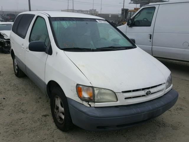 4T3ZF19C3XU102200 - 1999 TOYOTA SIENNA CE WHITE photo 1