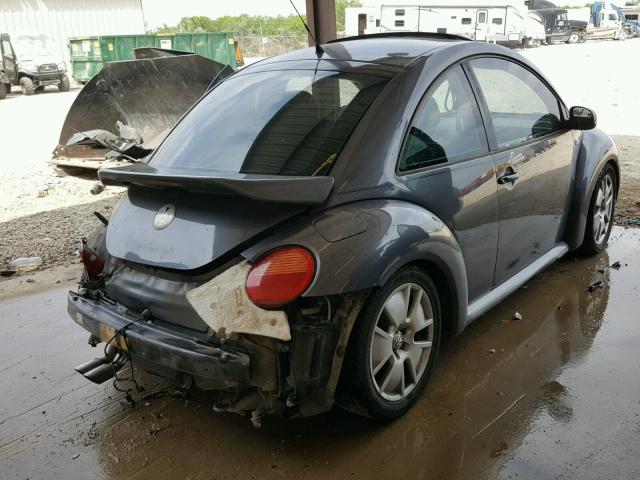 3VWFE21C43M423260 - 2003 VOLKSWAGEN NEW BEETLE 灰色 照片 4