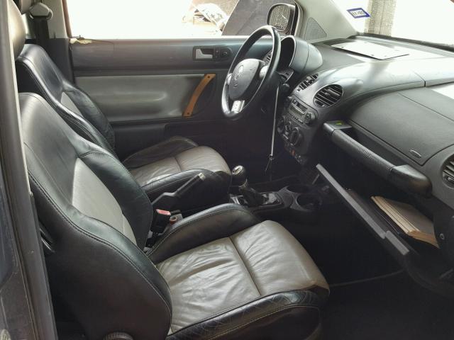 3VWFE21C43M423260 - 2003 VOLKSWAGEN NEW BEETLE 灰色 照片 5