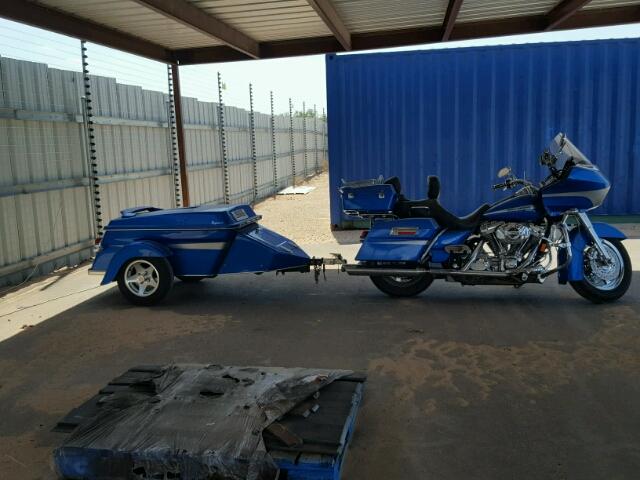 1HD1FSW124Y620398 - 2004 HARLEY-DAVIDSON FLTRI BLUE photo 7