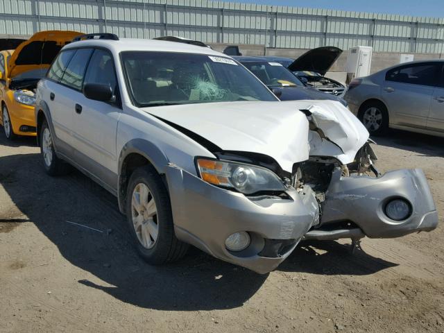 4S4BP61C957355078 - 2005 SUBARU LEGACY OUT WHITE photo 1