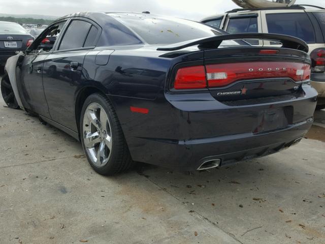 2C3CDXCT5CH287467 - 2012 DODGE CHARGER R/ BLUE photo 3